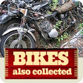 Bikes also collected